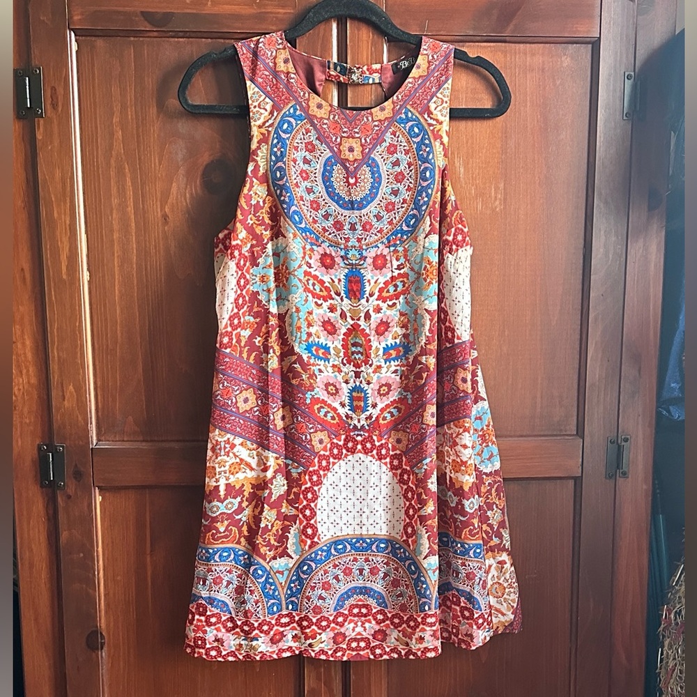 BEBOP SHIFT A-LINE SLEEVELESS DRESS